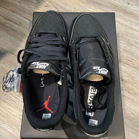 Air Jordan 1 Low OG SP Black Phantom - Picture 4 of 8